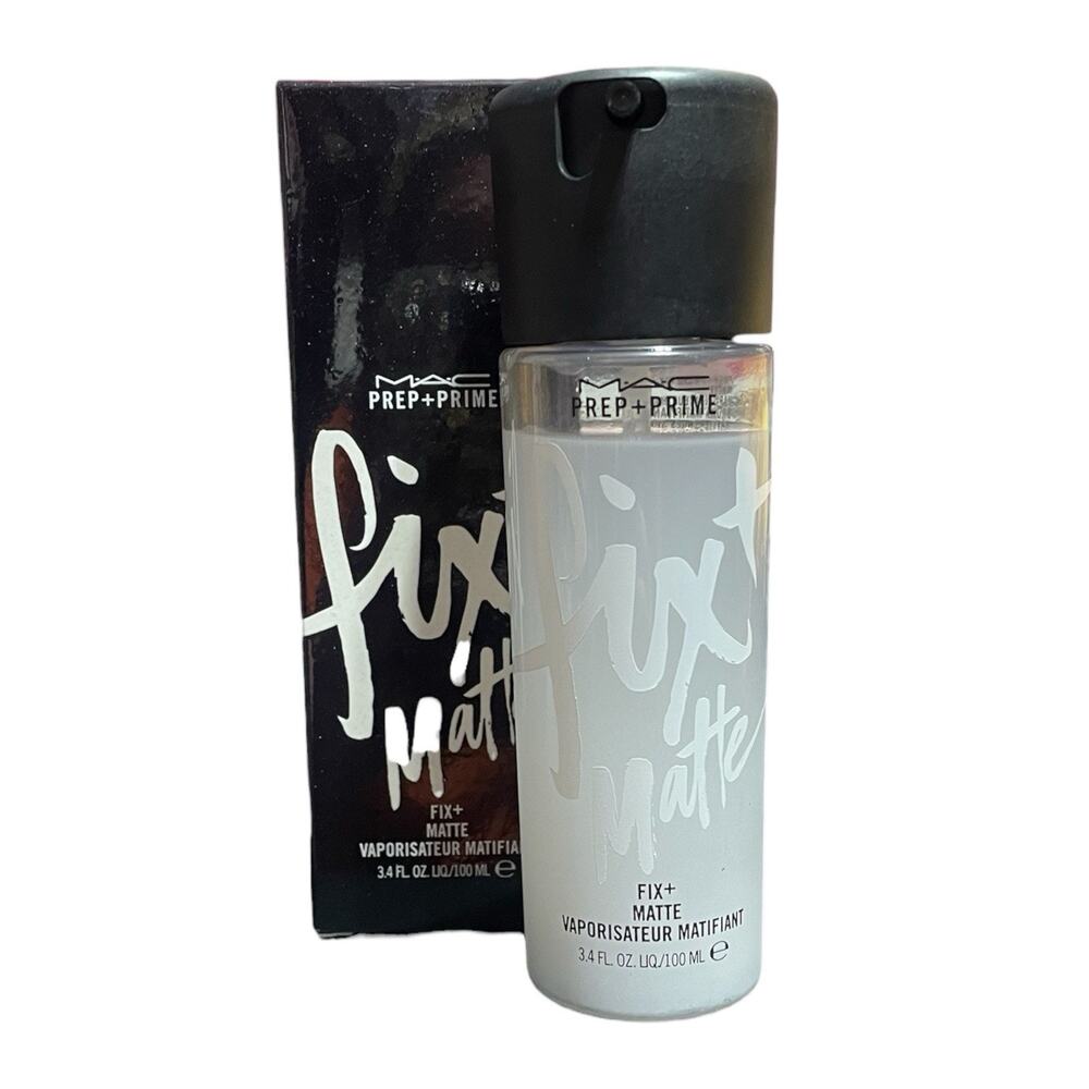 Mac Prep And Prime Fix + Matte Setting Spray 3.4oz New